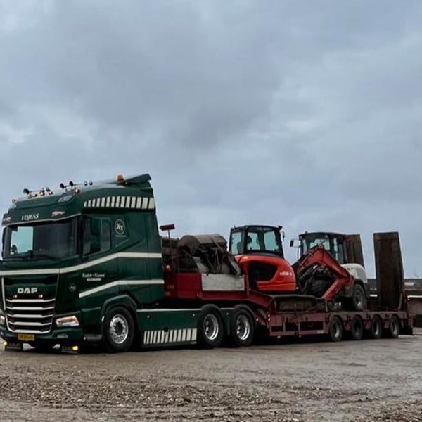 Blokvognskørsel og maskintransport Aabenraa, Jylland